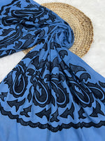 The Velvet Motif Series | Denim Blue 02