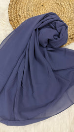 Imported Georgette | Carolina Blue