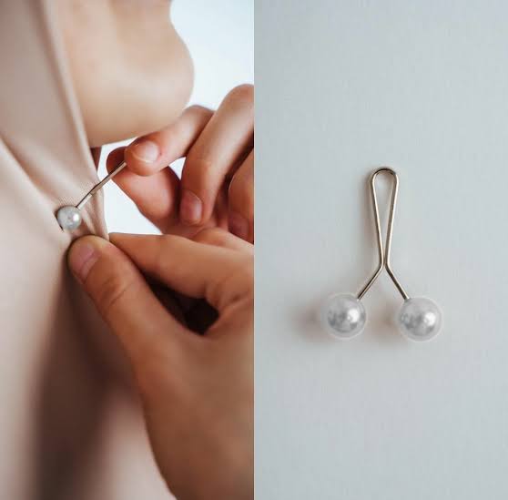 Turkish Hijab Pins | Black & White