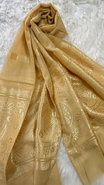 Royale Lawn Jacquard | Soft Gold Beige