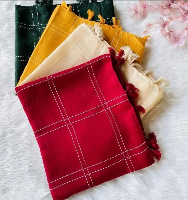 Grid Solids - Red