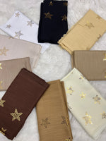 Starry Shine Hijab –Nude