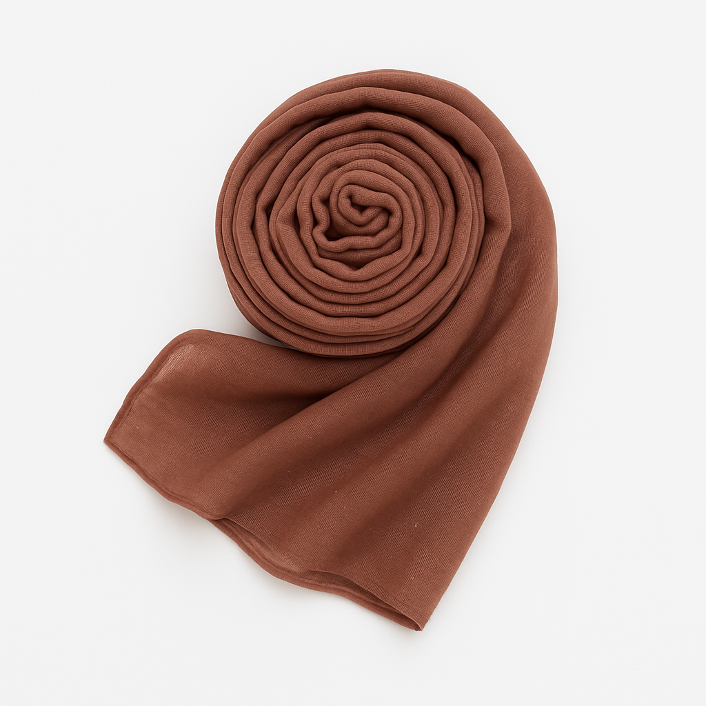 Moonlit | Shimmer Hijab | Chocolate Brown