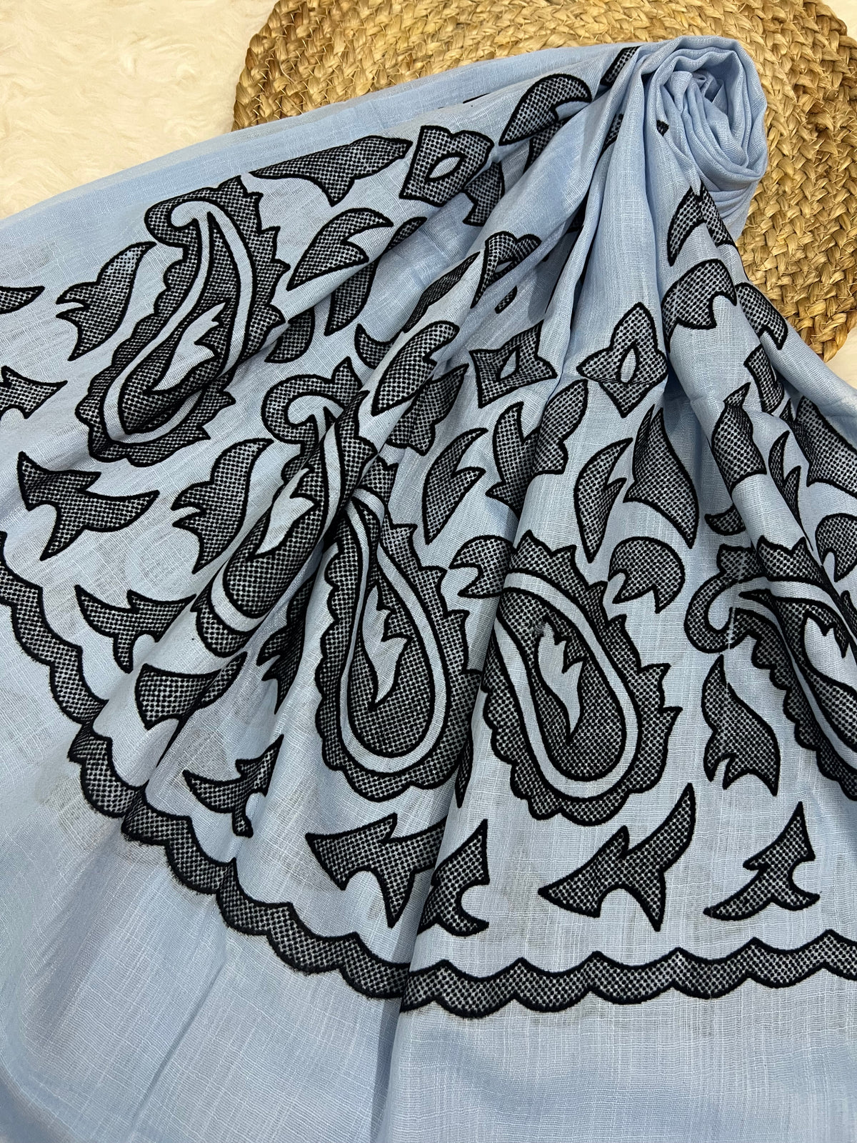 The Velvet Motif Series | Electric Blue