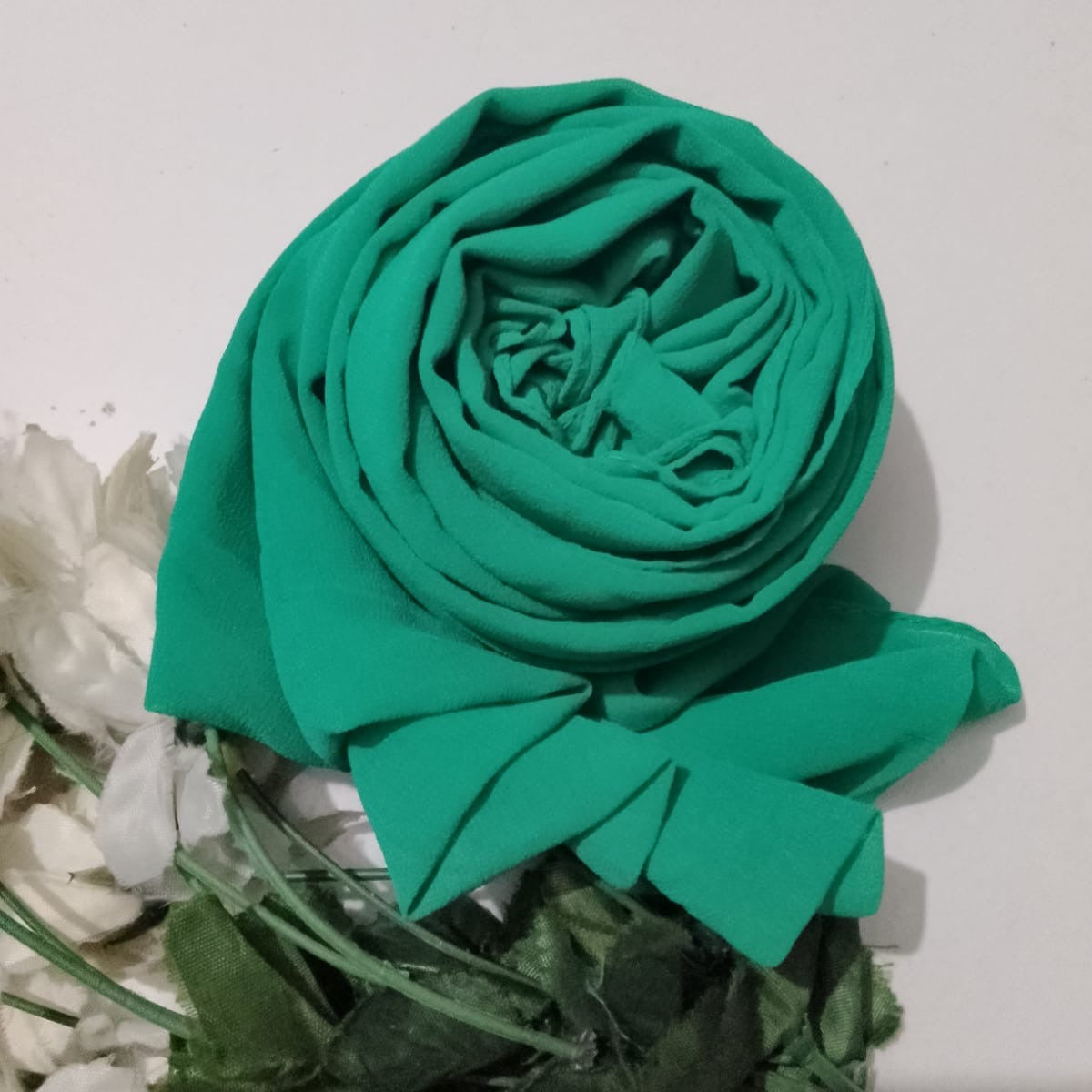 Emerald Green Georgette