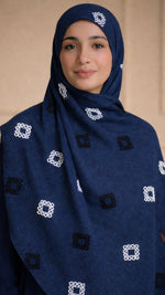 Zari Daira Hijabs | Dark Blue
