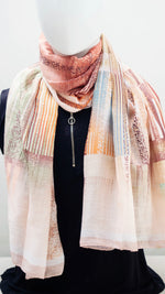 Abstract Aura | Peach Horizon