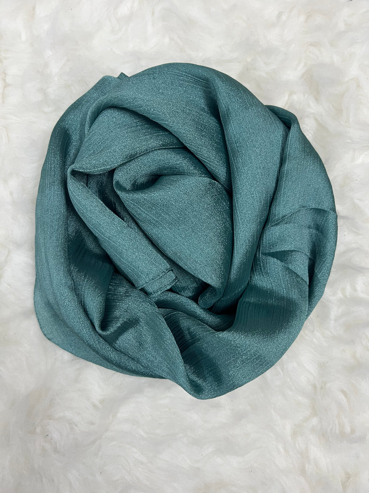 Luxe Crinkle Silk - Teal