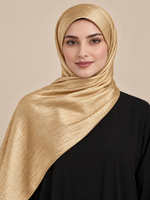 Luxe Crinkle Silk - Honey Gold