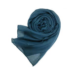 Moonlit | Shimmer Hijab | Teal Blue