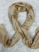 Luxe Crinkle Silk - Nude