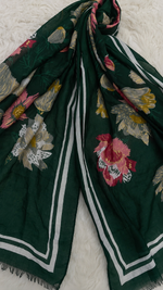 Midnight Bloom | Lawn Printed Hijab