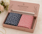 Pack of 2 - Namaz Chaddars with Sleeves (FREE DC)