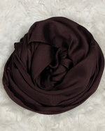 Luxe Crinkle Silk - Dark Espresso