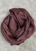 Luxe Crinkle Silk - Cocoa Rose