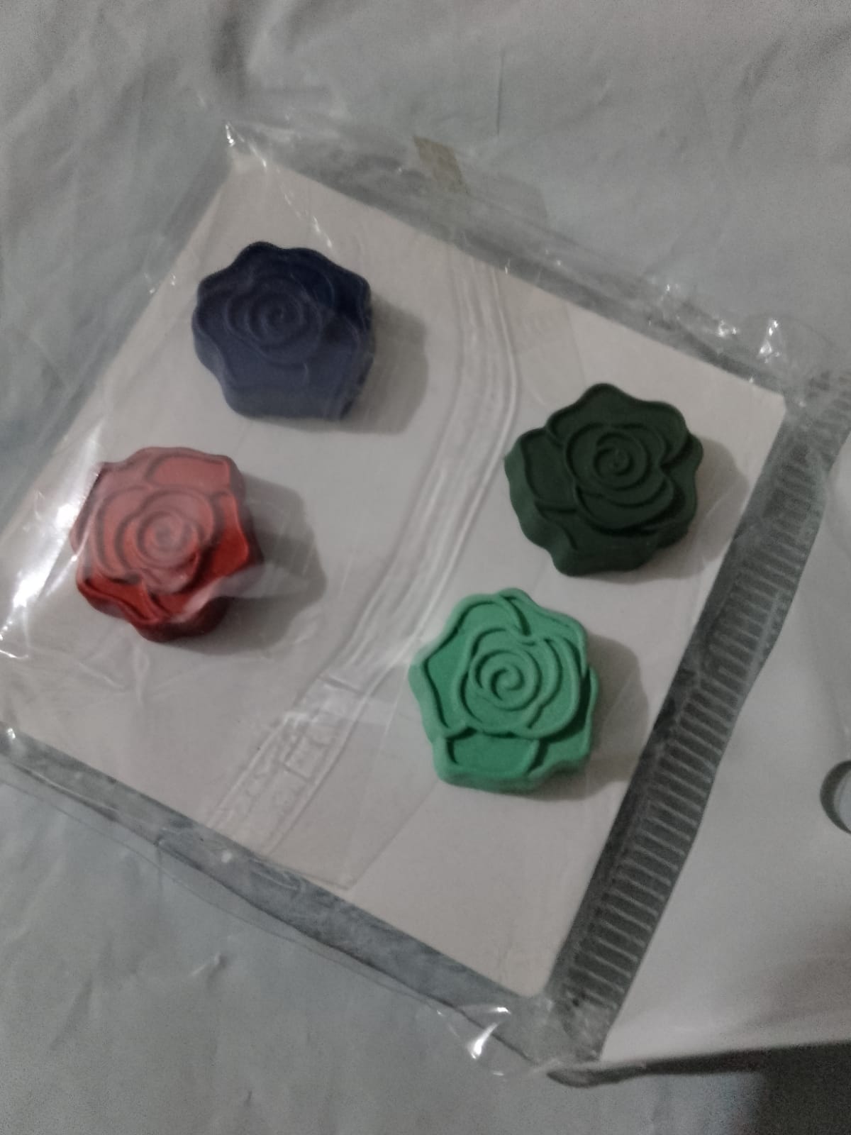 Rose-Shaped Magnetic Hijab Pins