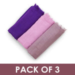 Pack of 3 - Turkish Hijabs