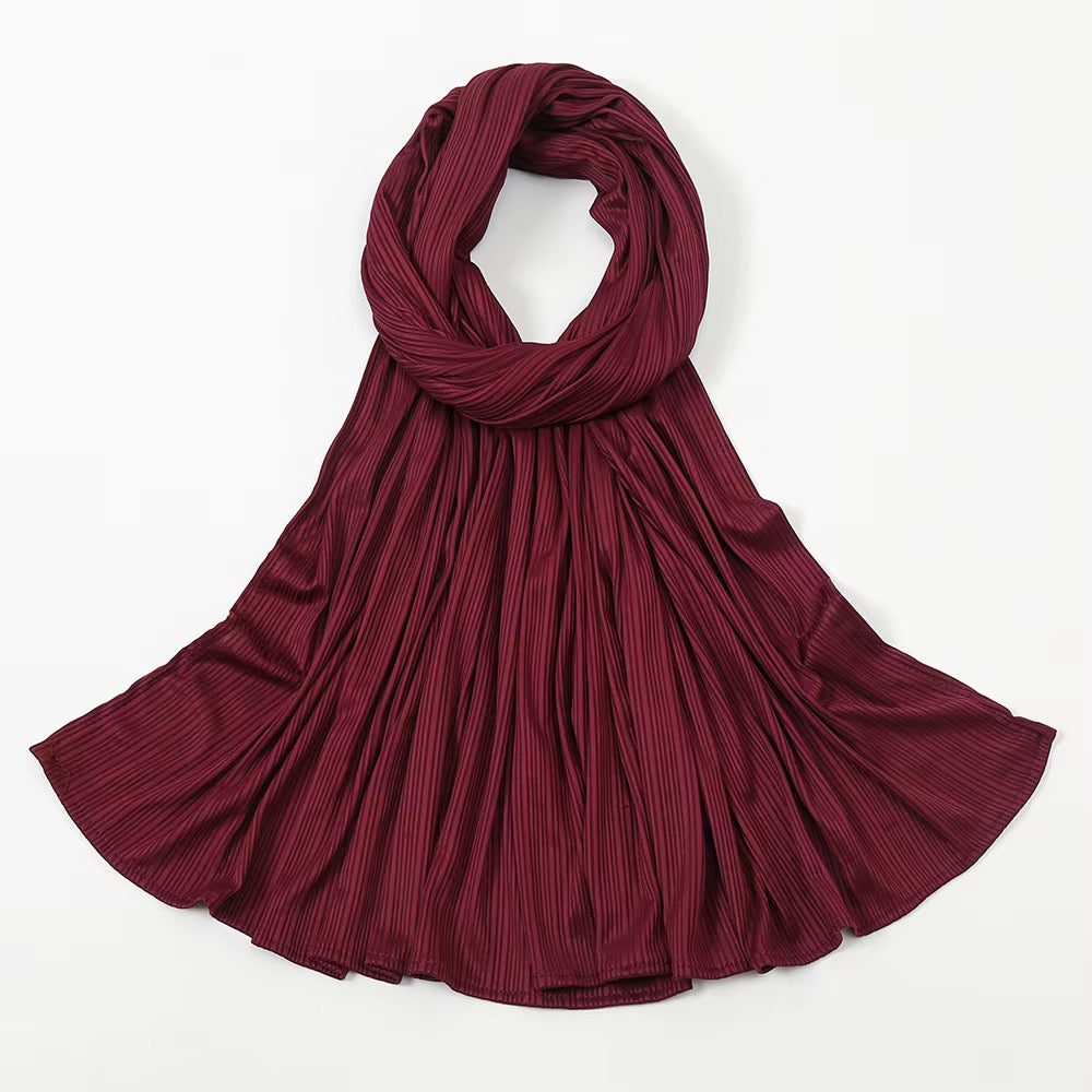 Soft Rib Jersey Hijabs | Maroon