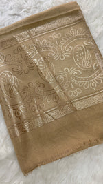 Royale Lawn Jacquard | Warm Taupe Beige
