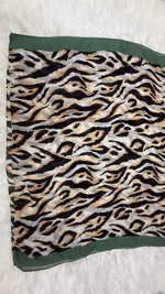 Safari Forest Green | Lawn Printed Hijab