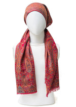 Vintage Loom | Crimson Rust Paisley