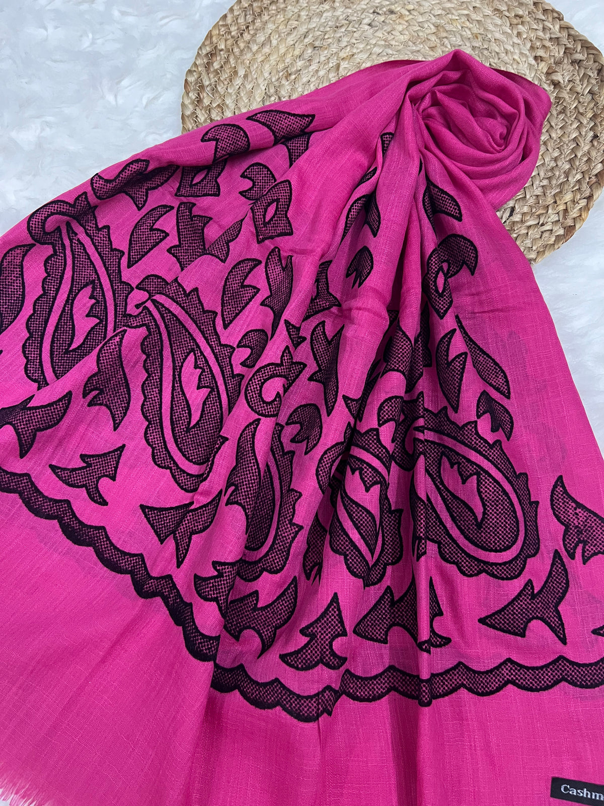The Velvet Motif Series | Fuchsia Statement 02