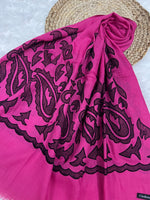 The Velvet Motif Series | Fuchsia Statement 02