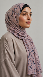 EarthBound | Blush Pink | Lawn Printed Hijab