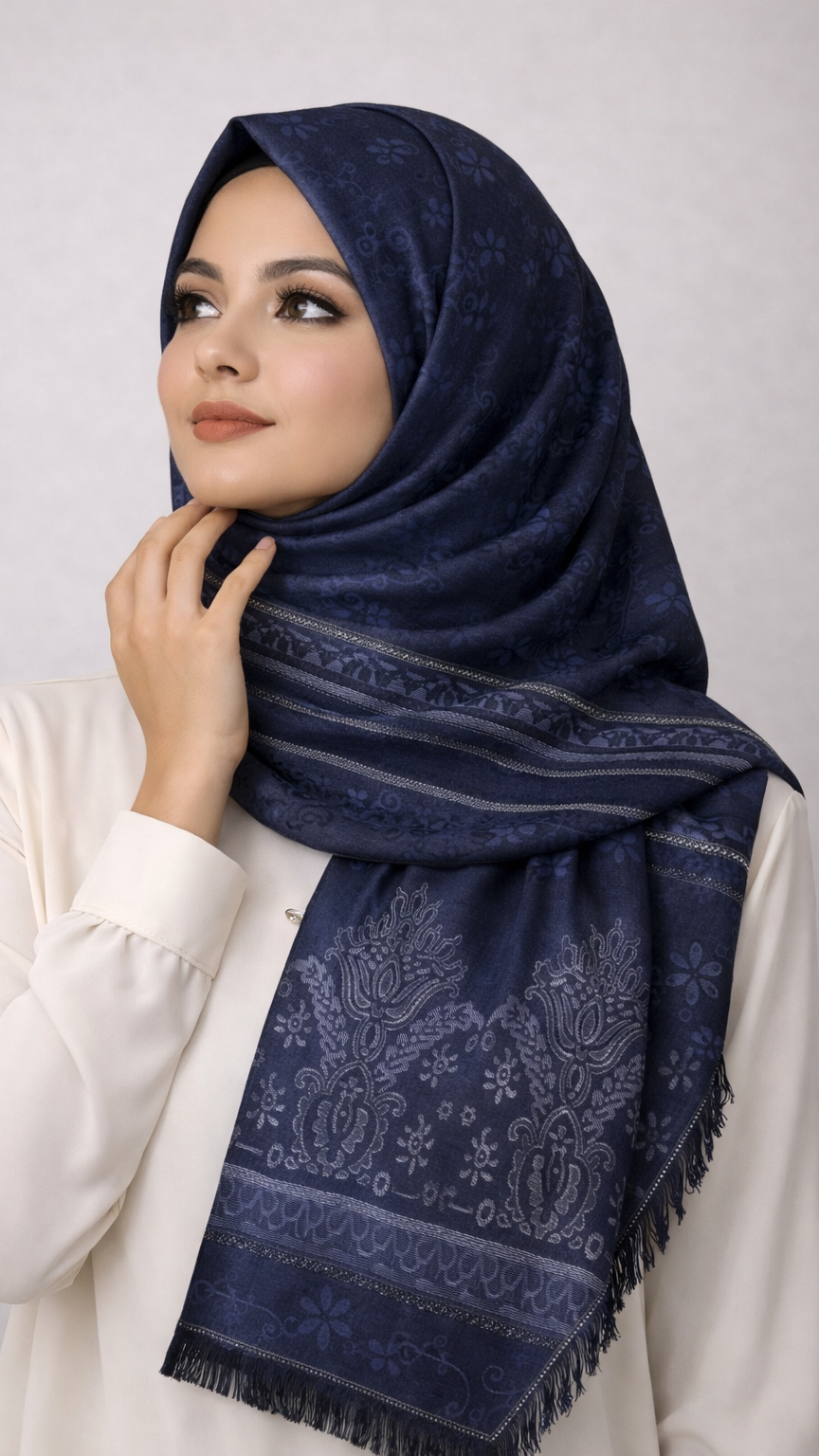 Royale Lawn JacquardII | Royal Sapphire