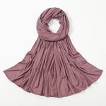 Soft Rib Jersey Hijabs | Mauve