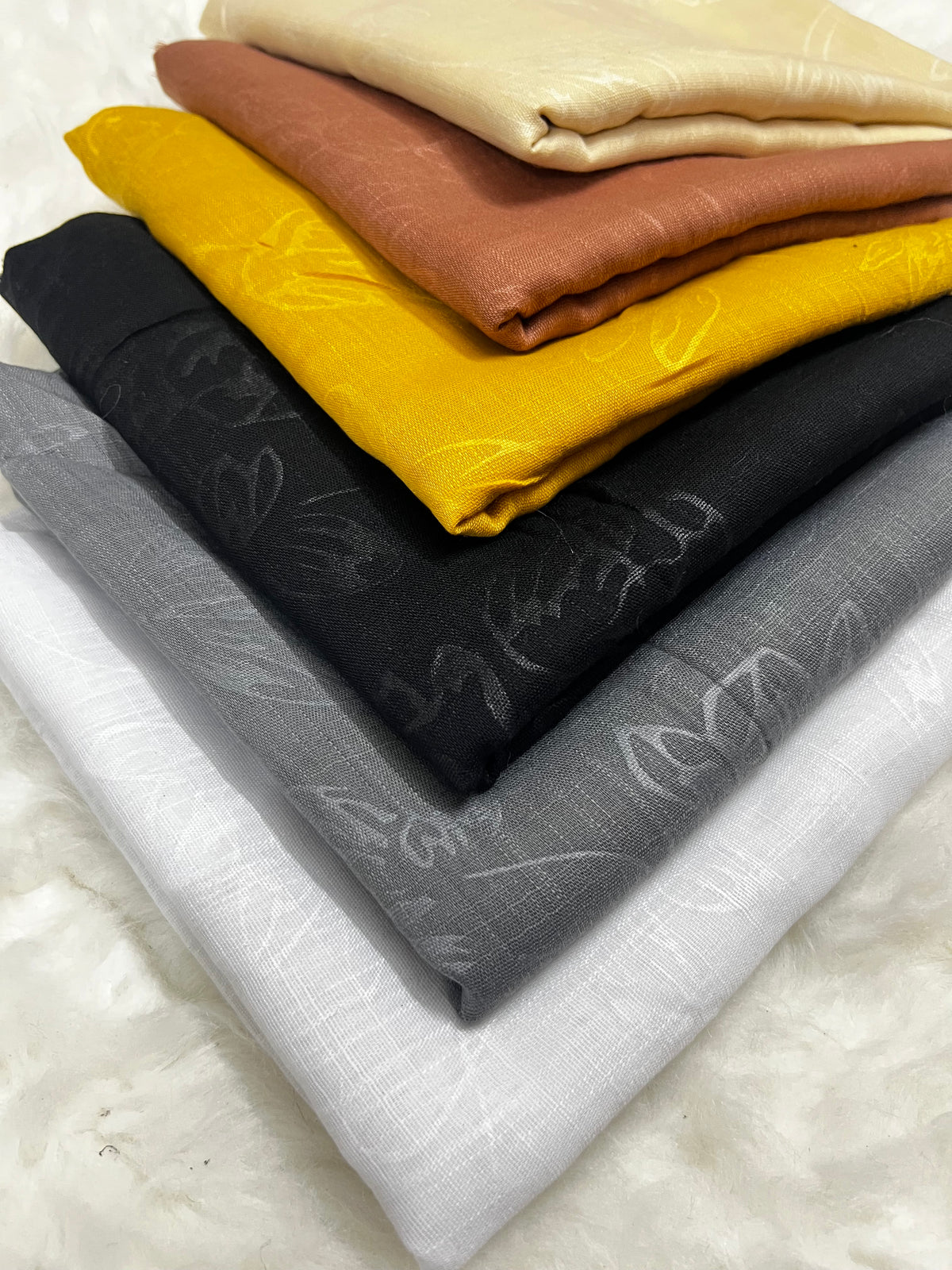 Ethereal Bloom Turkish lawn -Grey