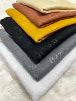Ethereal Bloom Turkish lawn -Grey