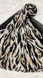 Safari Jet Black | Lawn Printed Hijab
