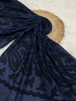 The Velvet Motif Series | Darkest Blue 01