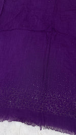 Lawn Stone Drop Hijab | Purple