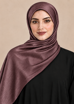 Luxe Crinkle Silk - Cocoa Rose
