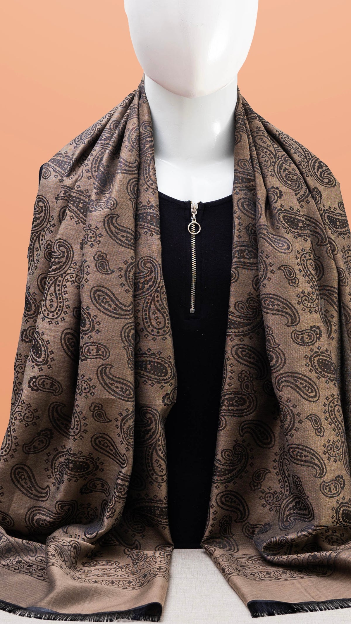 Regal Paisley | Cocoa Glow