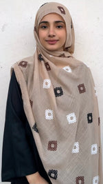 Zari Daira Hijabs | Beige