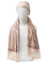 Classic Kashmiri Wrap | Soft Beige