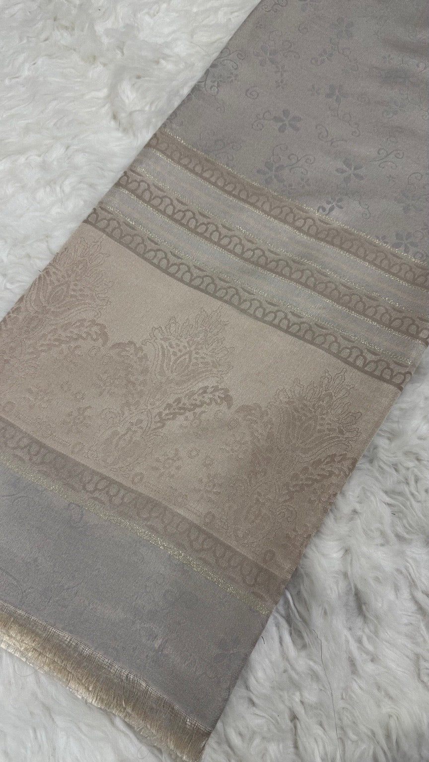 Royale Lawn JacquardII | Moonstone Beige