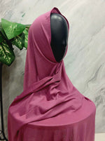 Instant Pre-Sewn Jersey Hijab | Muted Pink
