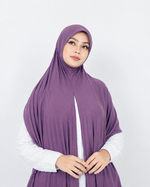 Instant Pre-Sewn Jersey Hijab | Mauve