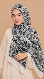 Snow Leopard | Lawn Printed Hijab