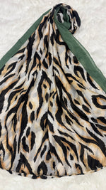 Safari Forest Green | Lawn Printed Hijab