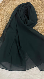 Imported Georgette | Dark Green