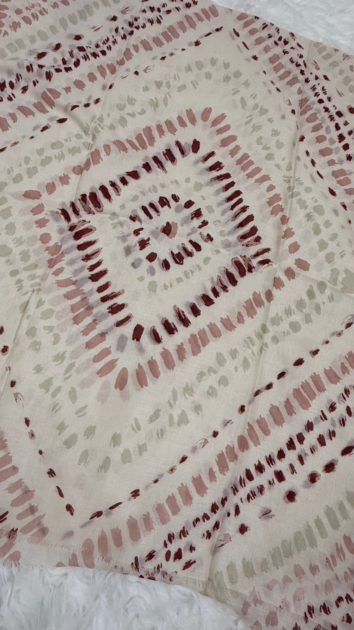 Blush Mosaic | Lawn Printed Hijab