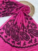 The Velvet Motif Series | Fuchsia Statement 02
