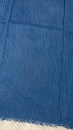 Lawn Dotted Stones Hijab | Denim Blue