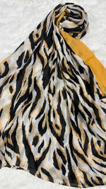 Safari Mustard Gold | Lawn Printed Hijab