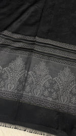 Royale Lawn JacquardII | Charcoal Noir